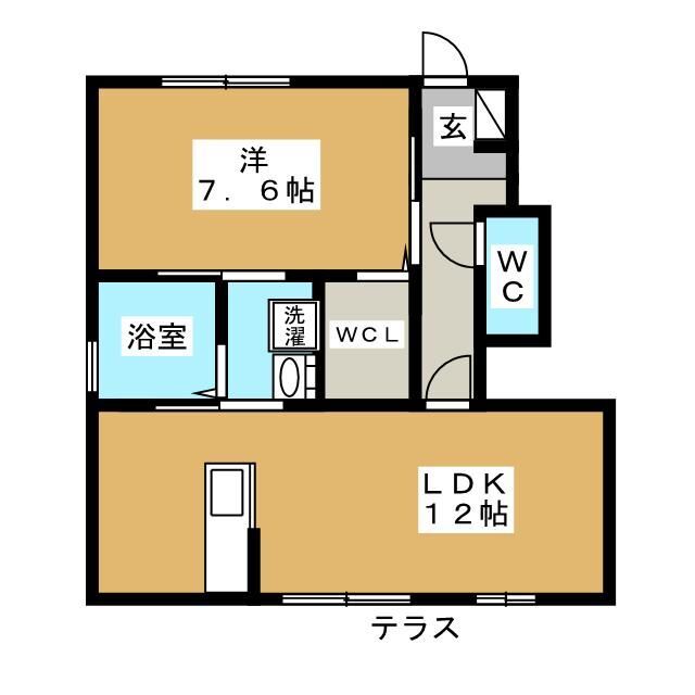 ジュエールIIの間取り写真
