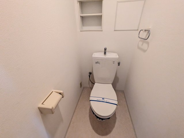 東武野田線 逆井駅 徒歩18分 2階建 築20年のトイレ写真