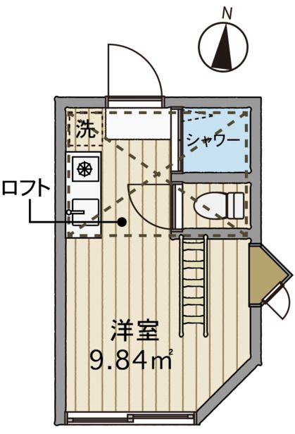 フェリスミーテの間取り写真