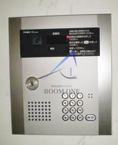 セキュリティ　オートロックです。