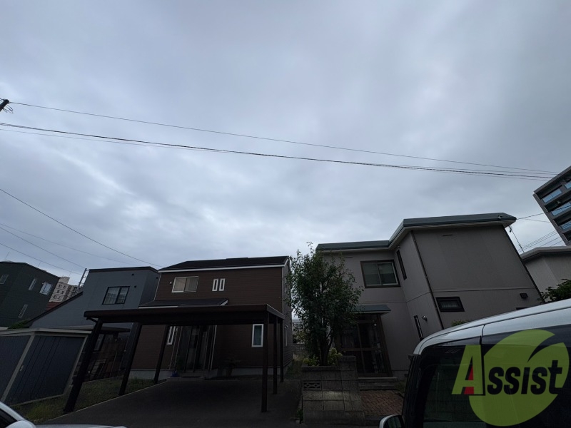 眺望　眺望です。建物はありますが風通しは良さそうです。