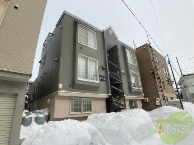 建物外観　札幌市北区北二十六条西「エクセル２６」