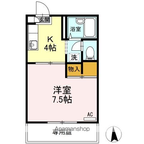 レジデ・アイ A棟の間取り写真