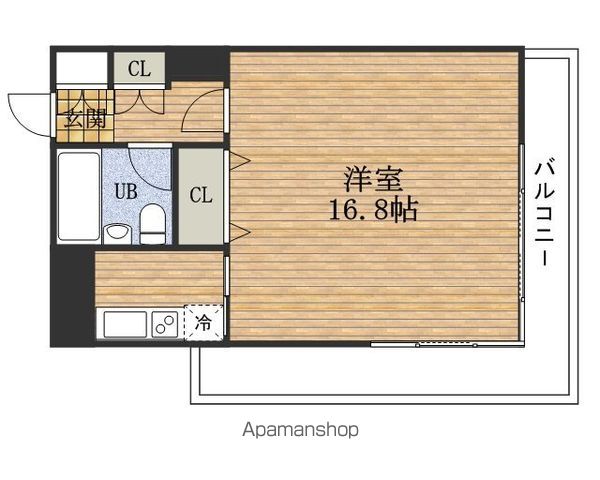 地下鉄中央線 森ノ宮駅 徒歩5分 24階建 築24年の間取り写真