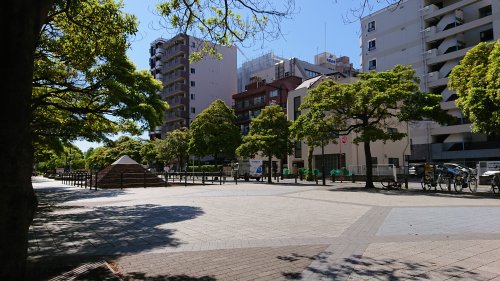 公園　新宿緑道（公園）まで221m
