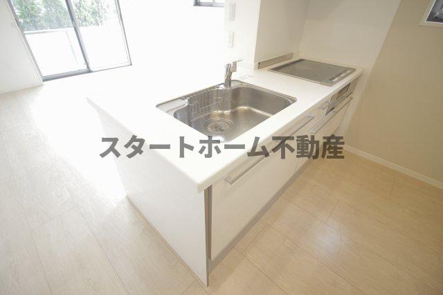 ＪＲ牟岐線 阿波富田駅 徒歩16分 3階建 築10年のキッチン写真