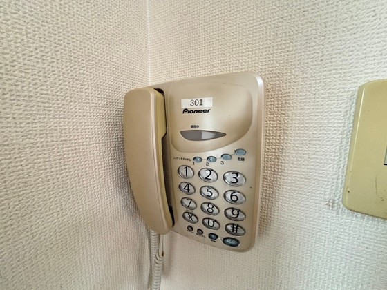 セキュリティ　※別部屋の写真です