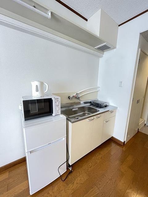 ヴィラナリー旭川 A棟のキッチン写真