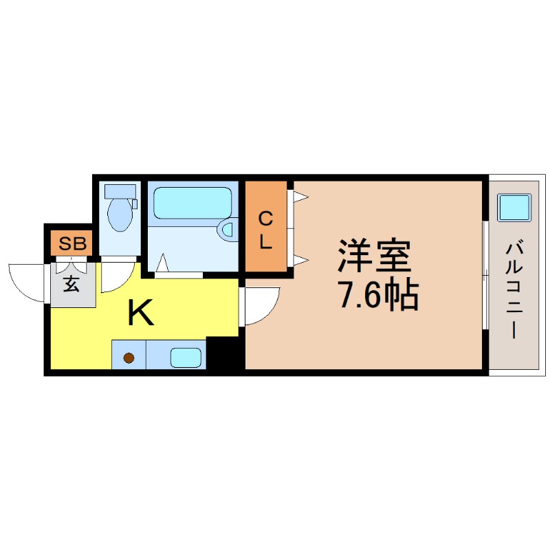 地下鉄東山線 本山駅 徒歩5分 3階建 築37年の間取り写真