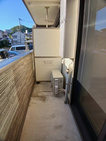バルコニー　広々としたバルコニーです