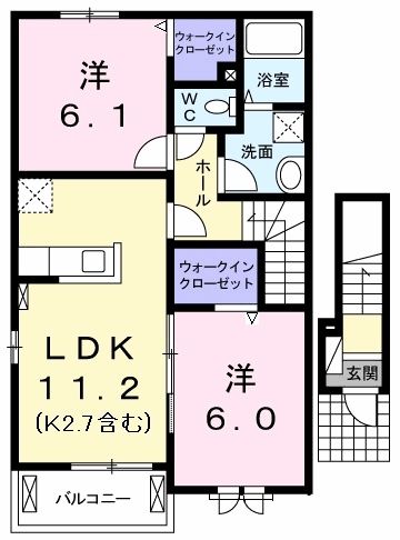 ルミナス・Mの間取り写真