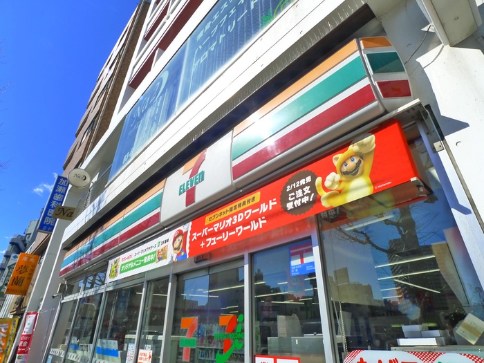 コンビニ　セブンイレブン（コンビニ）まで350m