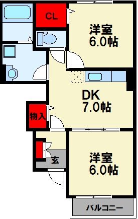 SERENO CASAの間取り写真