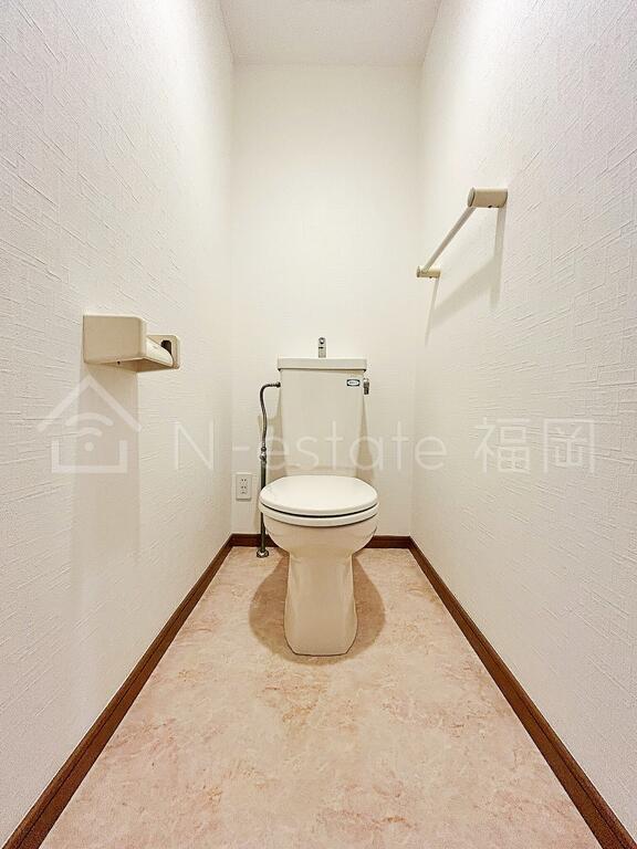 地下鉄空港線 室見駅 徒歩4分 5階建 築31年のトイレ写真