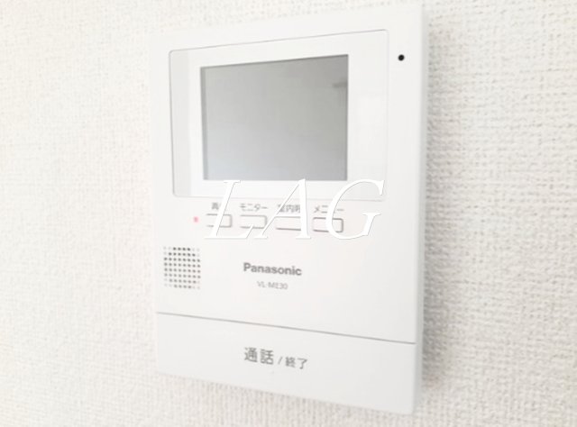 セキュリティ　モニター付きインターフォンです。