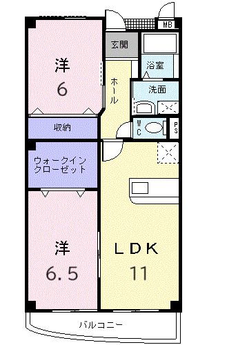 グラン コートの間取り写真