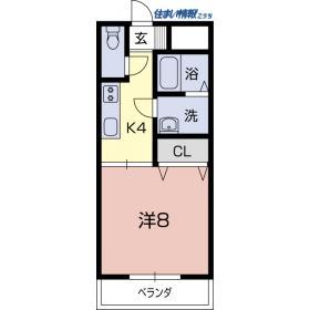 【ドミール宮ノ口の建物外観】