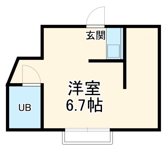 神奈川県藤沢市高倉（アパート）の賃貸物件の間取り