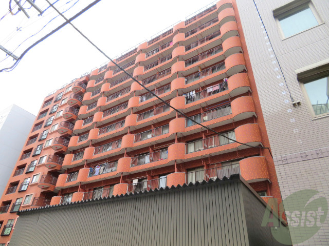 仙台市青葉区中央のマンションの建物外観