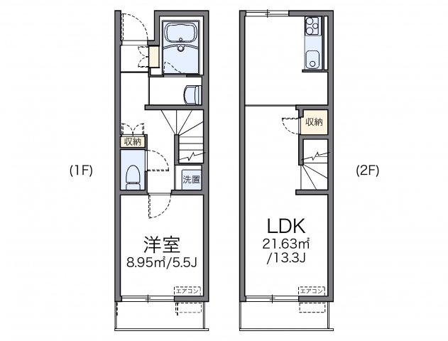 【レオネクスト高木吉山の間取り】