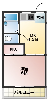 サニータイム菊野台の間取り