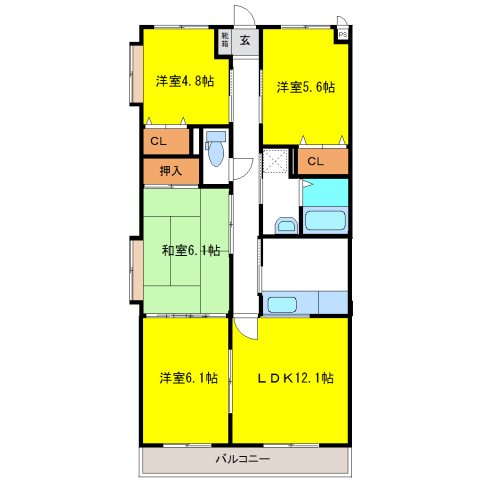 OTHマンションの間取り