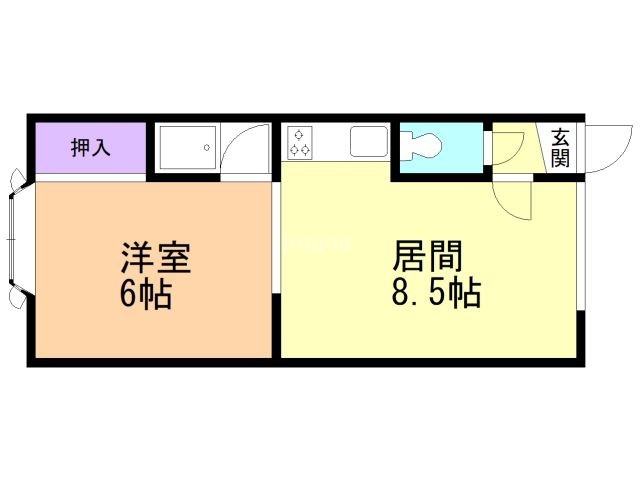 ソレイユVの間取り