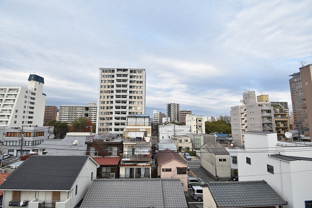 【広島市西区東観音町のマンションの眺望】