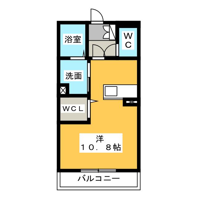 クレールエスパシオの間取り