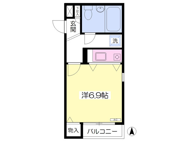 プルメリア・Ｊの間取り