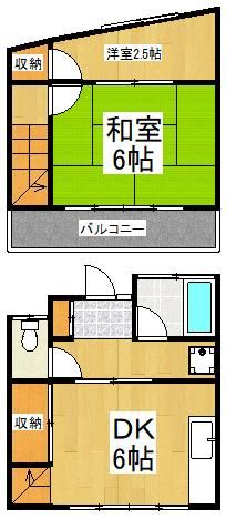 サンハウス清瀬の間取り