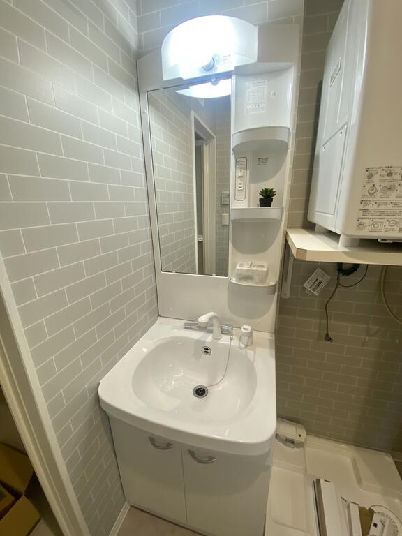 洗面設備　同タイプの別のお部屋です
