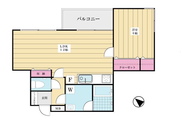 Fortunakaminogeの間取り