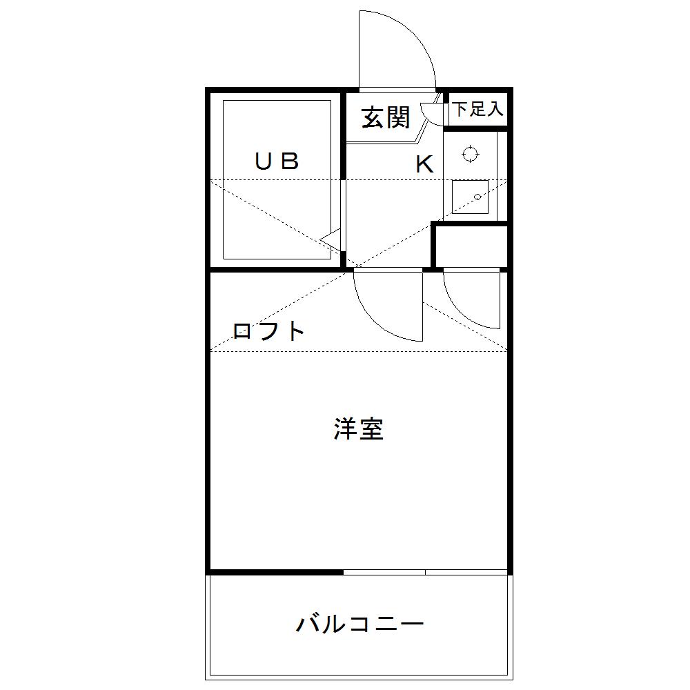 カミーノ豪徳寺の間取り