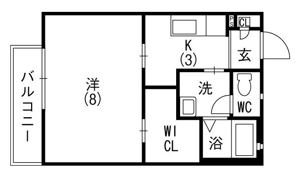 プレミールIの間取り