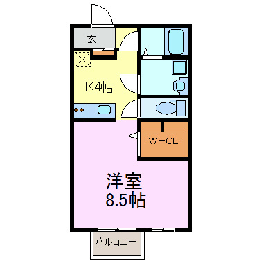 【リビングタウン小倉町の間取り】