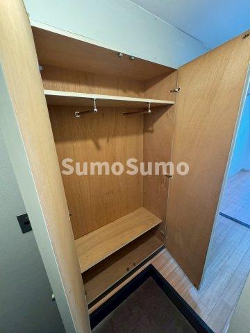 収納　たっぷりとした収納スペースです