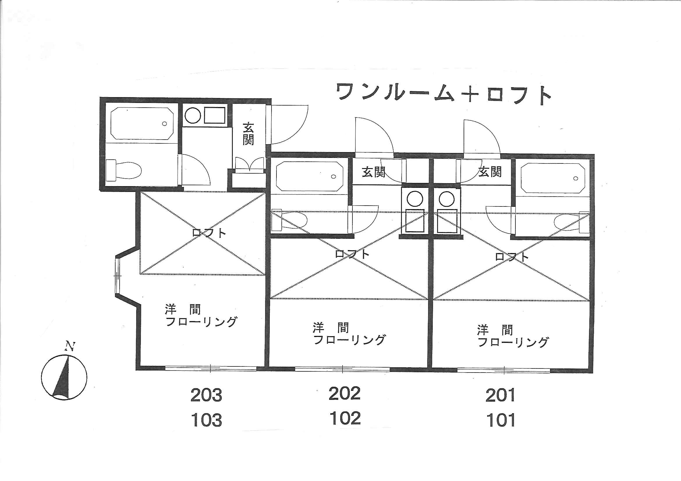 ＡＴＴＩＣ松原の間取り