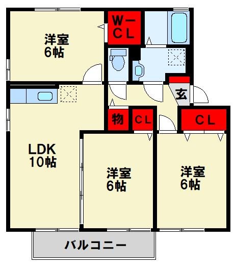 セントラルの間取り