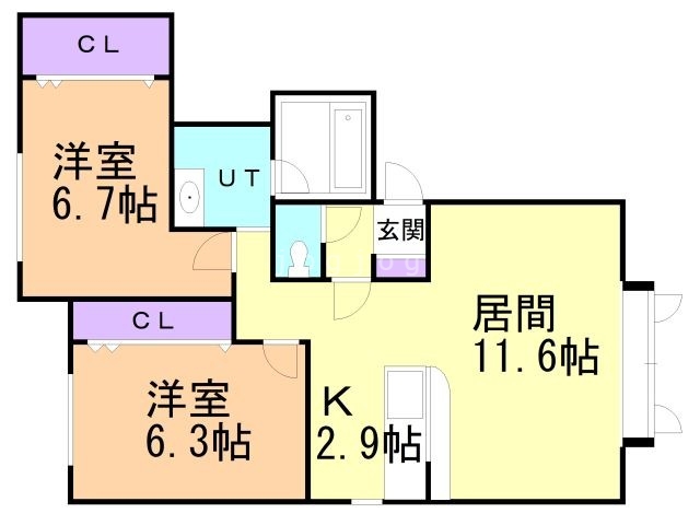 グラティアの間取り