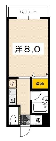 フリッシュ橋本の間取り