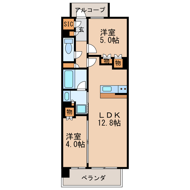 GRANPASEO丸の内の間取り