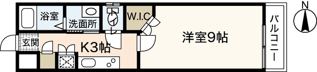 広島市中区小網町のマンションの間取り