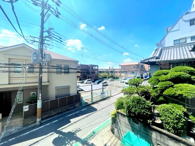 【富田林市喜志町のアパートの眺望】