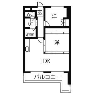 第3マンションイトキの間取り