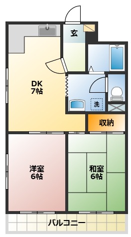 プラザウインの間取り