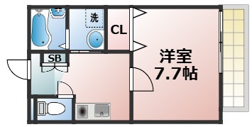 GROOVEみゆき公園の間取り