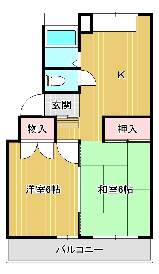 みよしハウスの間取り