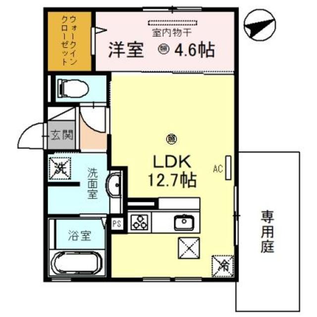 D-roomいえまるの間取り