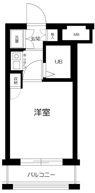 川崎市川崎区出来野のマンションの間取り